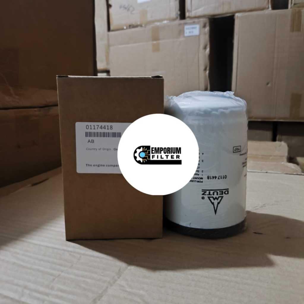01174418 Deutz Filter Premium Saringan Mesin Genset Berkualitas Terbaik 0117 4418