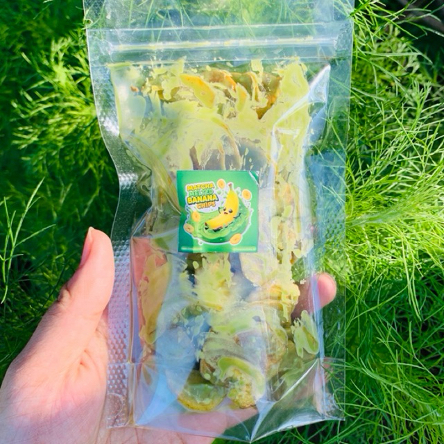 

[NEW] Kripik Pisang Lumer Matcha by Munchies | Matcha Melted Banana Chips Cemilan Kekinian | Snack Viral