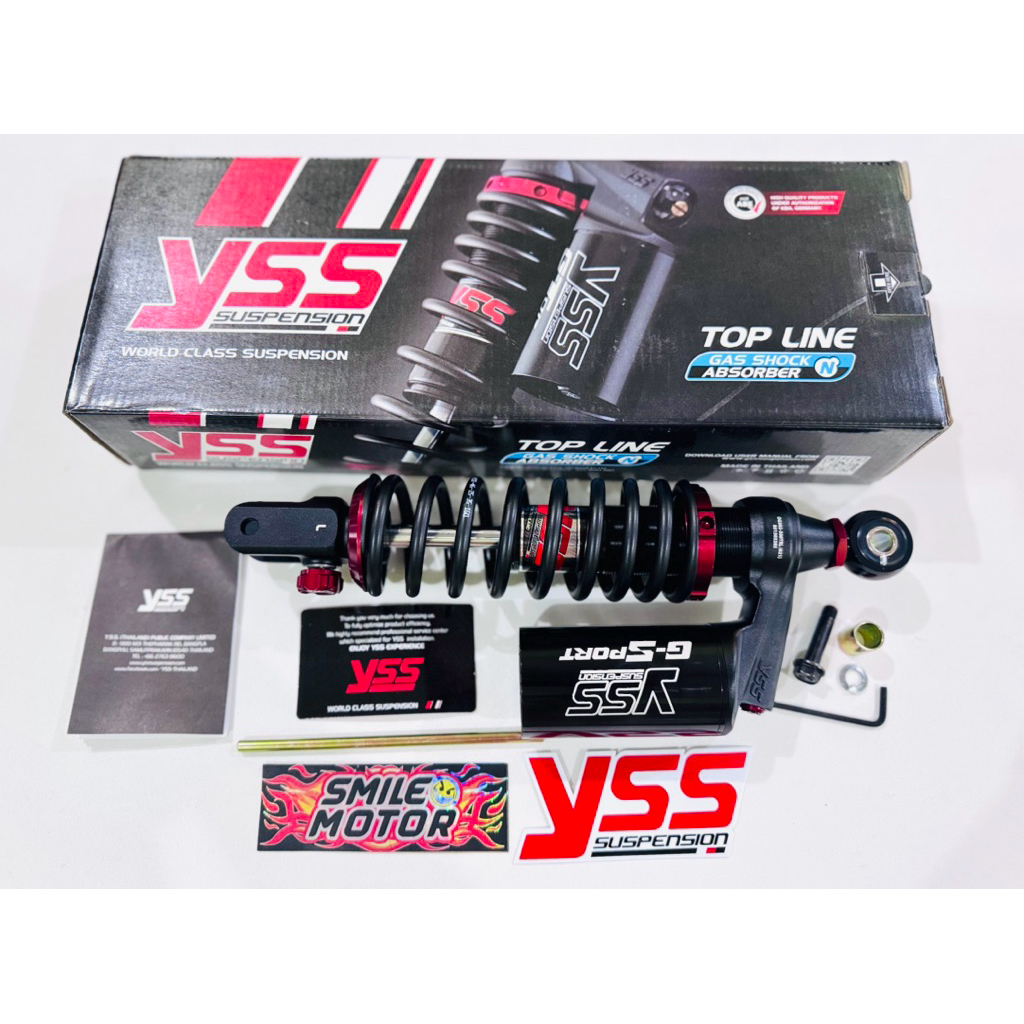 SHOCK TABUNG YSS G SPORT MIO BLACK SERIES 300MM