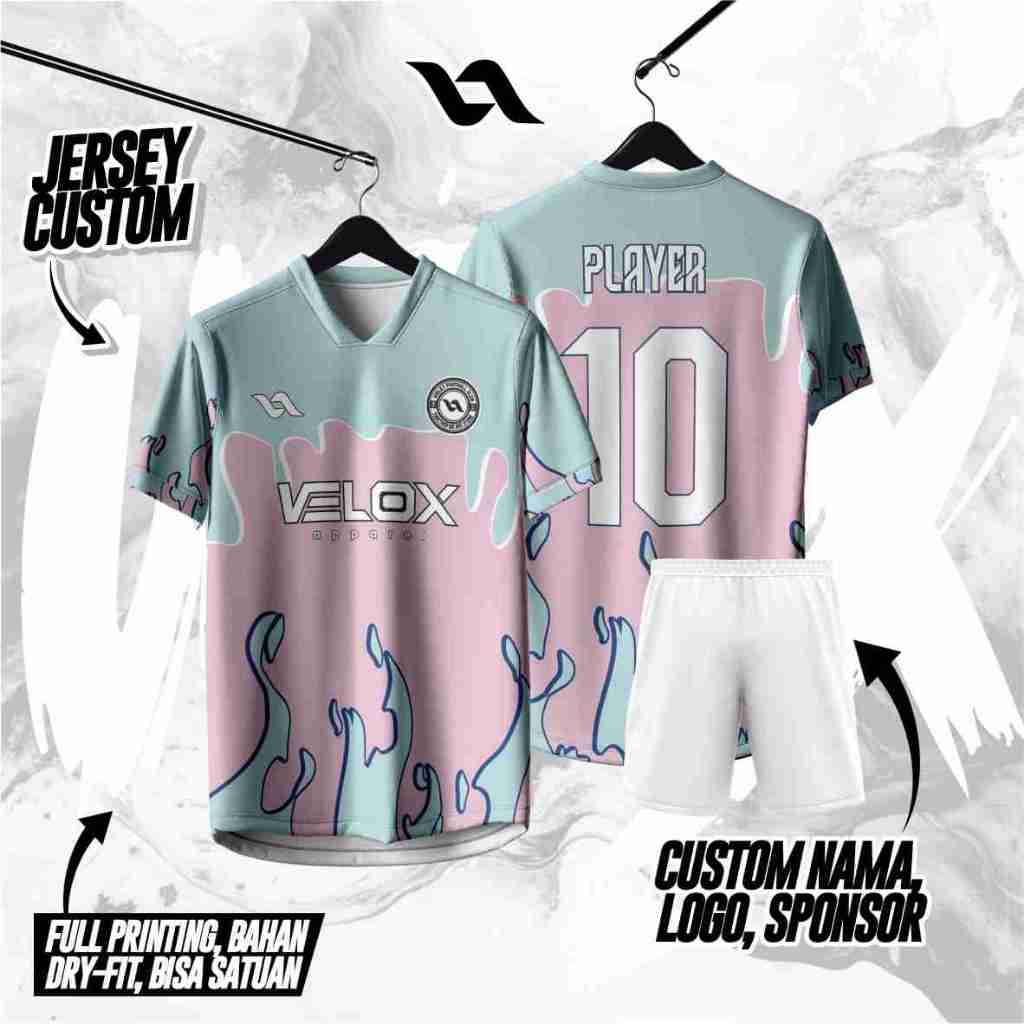 Jersey Futsal Custom / Jersey Bola Custom / Jersey Bola Futsal / Jersey Volly Custom Nama no FREE