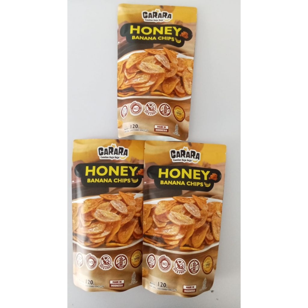 

Kripik Pisang Honey Banana Chips 120gr