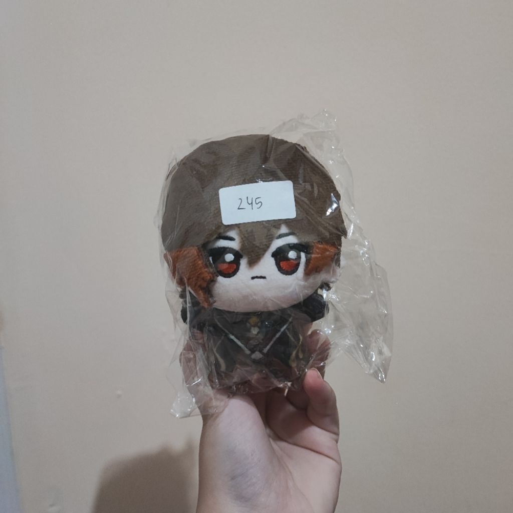 Chestnut Cake, Zhongli Genshin 10cm Printed Body Doll