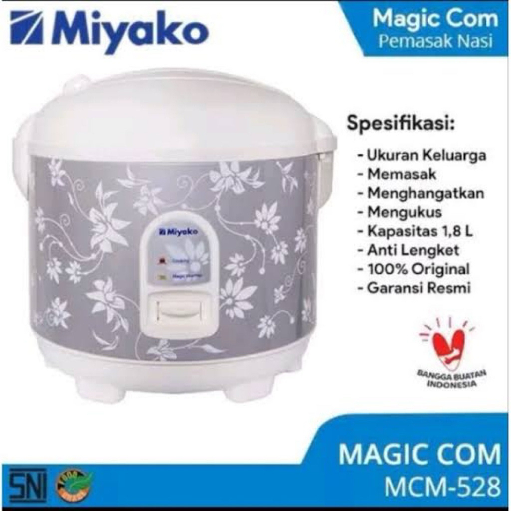 Magic Com Miyako 528 / Penanak Nasi Miyako