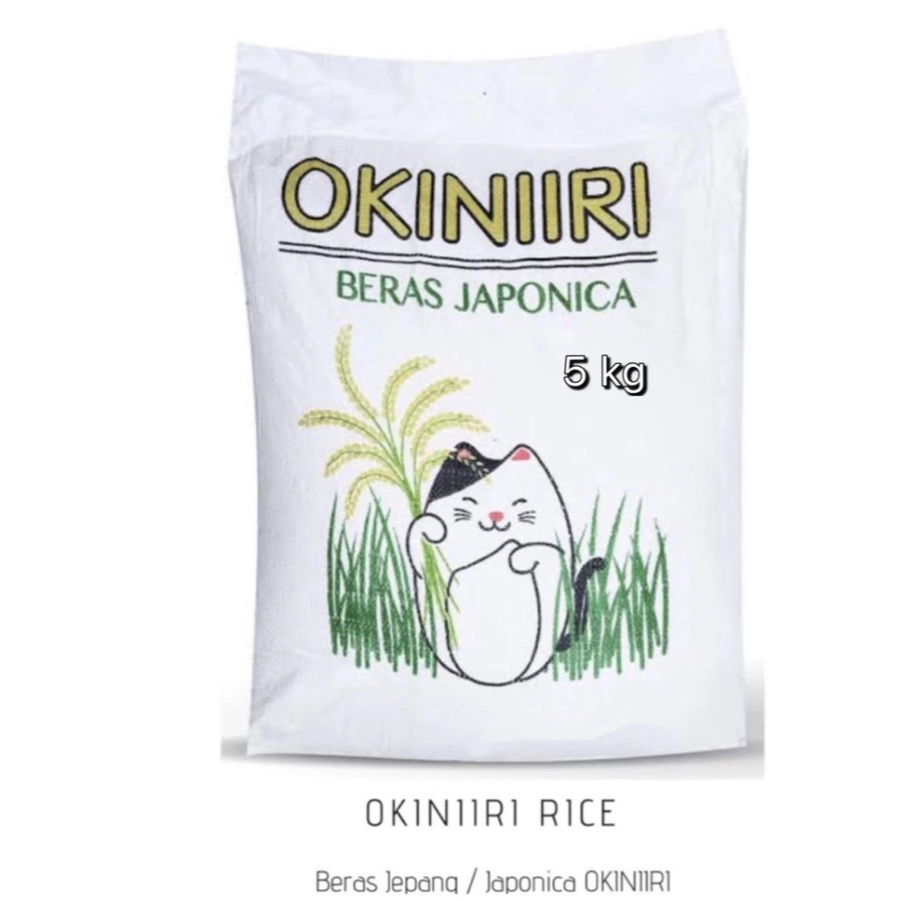 

Beras Jepang Sushi OKINIRI OKINIIRI JAPONICA Karung Onigiri
