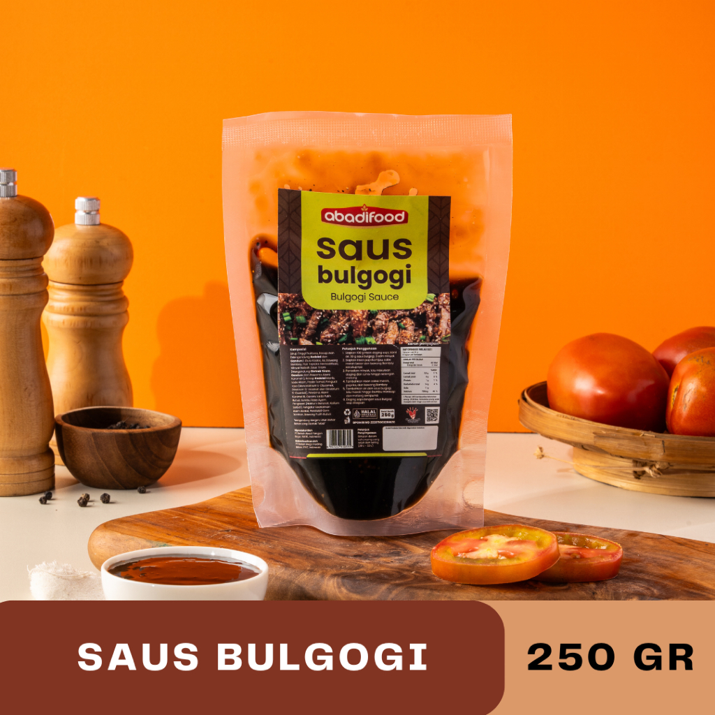 

Saus Bulgogi AbadiFood - Saus Korea Siap Pakai Rasa Manis Gurih | HALAL & Praktis