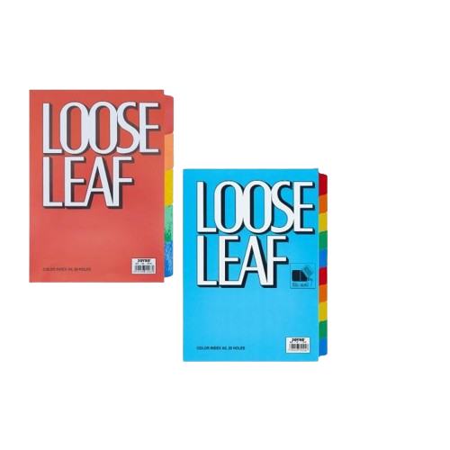 

Color Index Loose Leaf Pembatas Kertas Binder Joyko A5