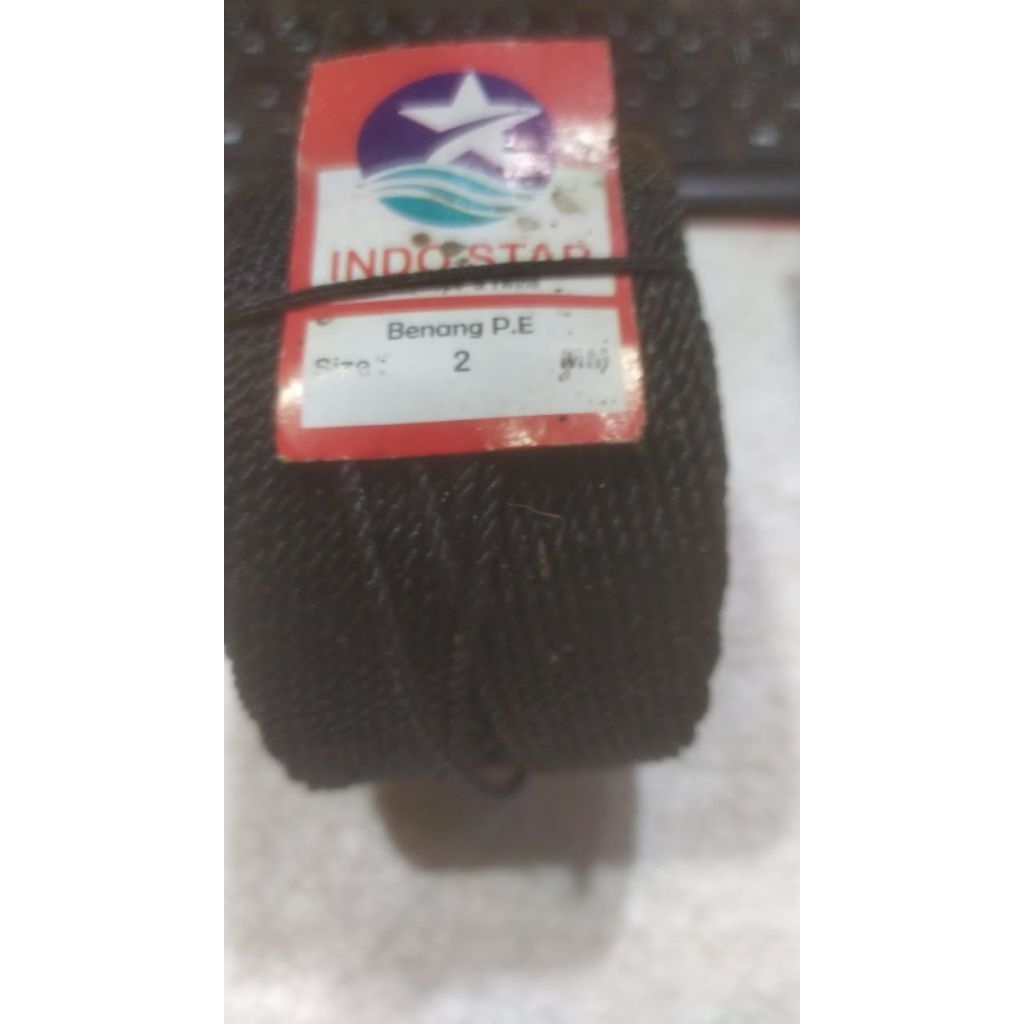 

tali tambang/tali plastik PE 2mm/merk indostar