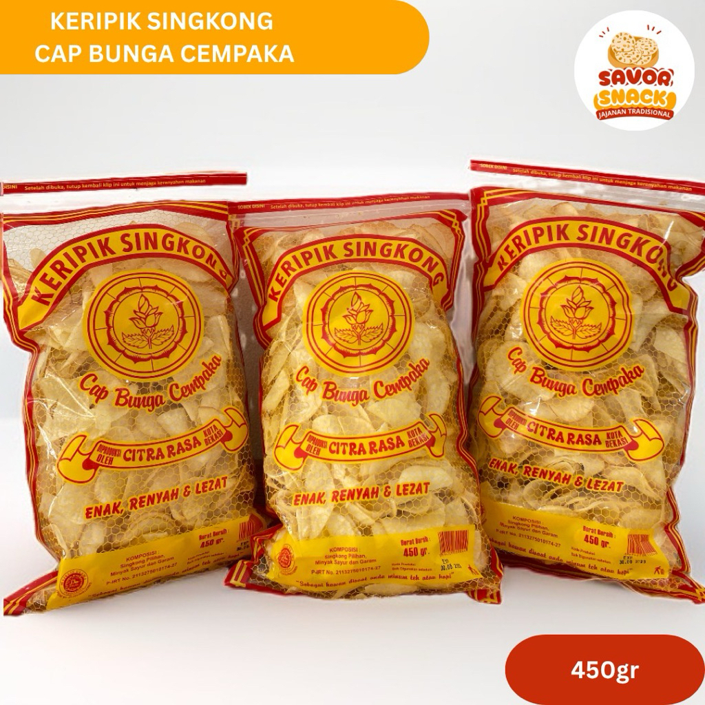 

KERIPIK SINGKONG CEMPAKA | KERIPIK SINGKONG CAP CEMPAKA ASLI