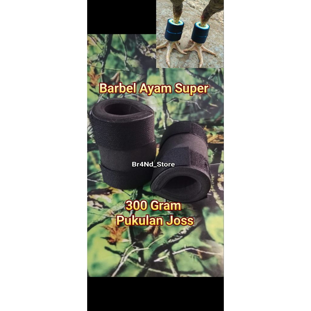 Barbel Ayam 300 gram Super / Barbel ayam Bangkok / Barbel ayam Petarung / Barbel Super Joss