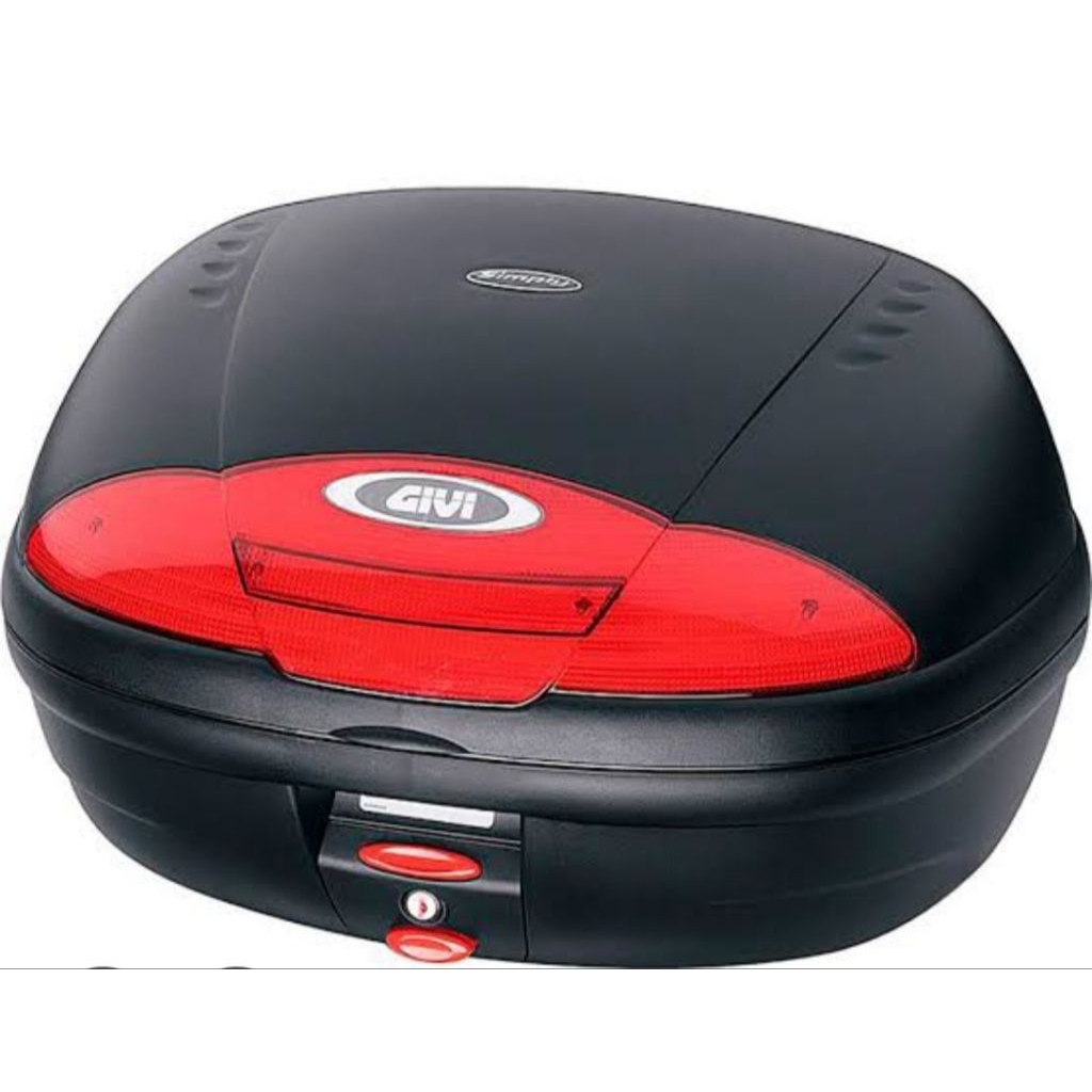 ORIGINAL BOX GIVI UKURAN 45 LITER E450N MIKA MERAH / E450N2 MIKA SMOKE CLASSIC EDITION