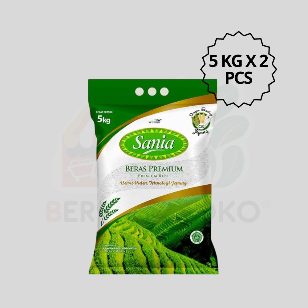 

10Kg Beras Sania Premium 5 Kg X 2 Pcs