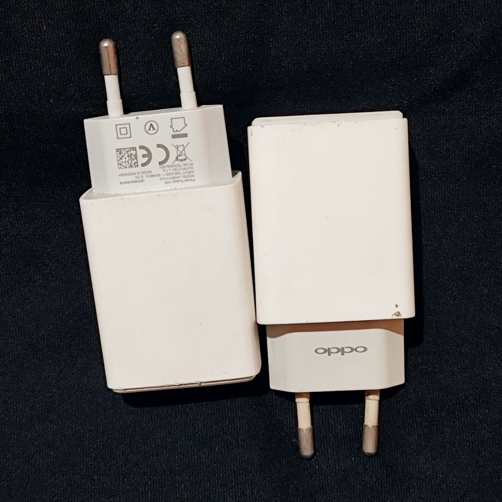 Batok Casan/Adaptor Charger Oppo 1A Original Bawaan Hp