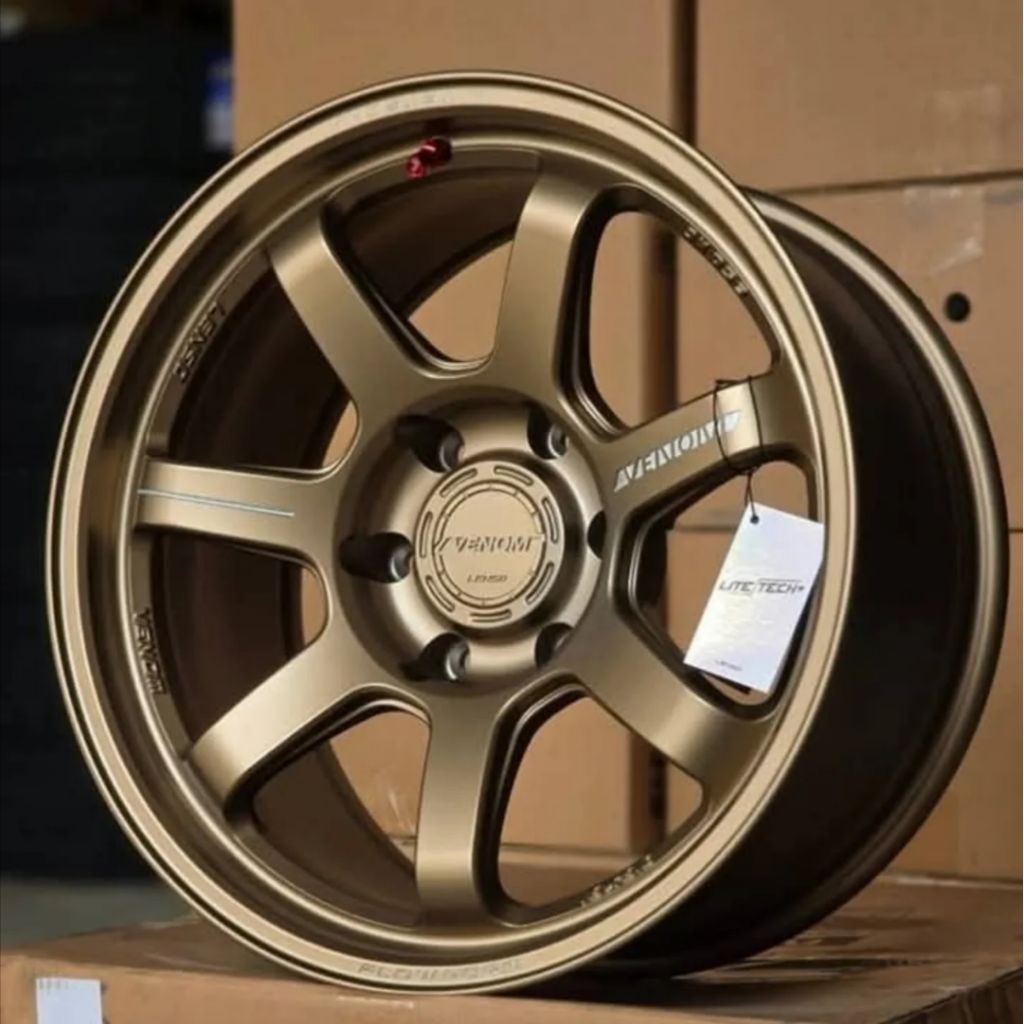 velg mobil VENOM VT7 ORIGINAL LENSO THAILAND PCD 6X139,7 R18 velg racing R18 velg mobil ring 18 coco