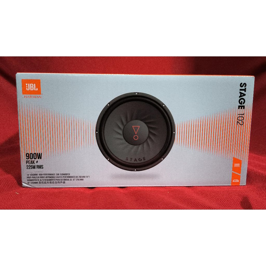 Subwoofer JBL Stage 102 - 10 inch  SVC - JBL Stage 10 inch HAS Waranty