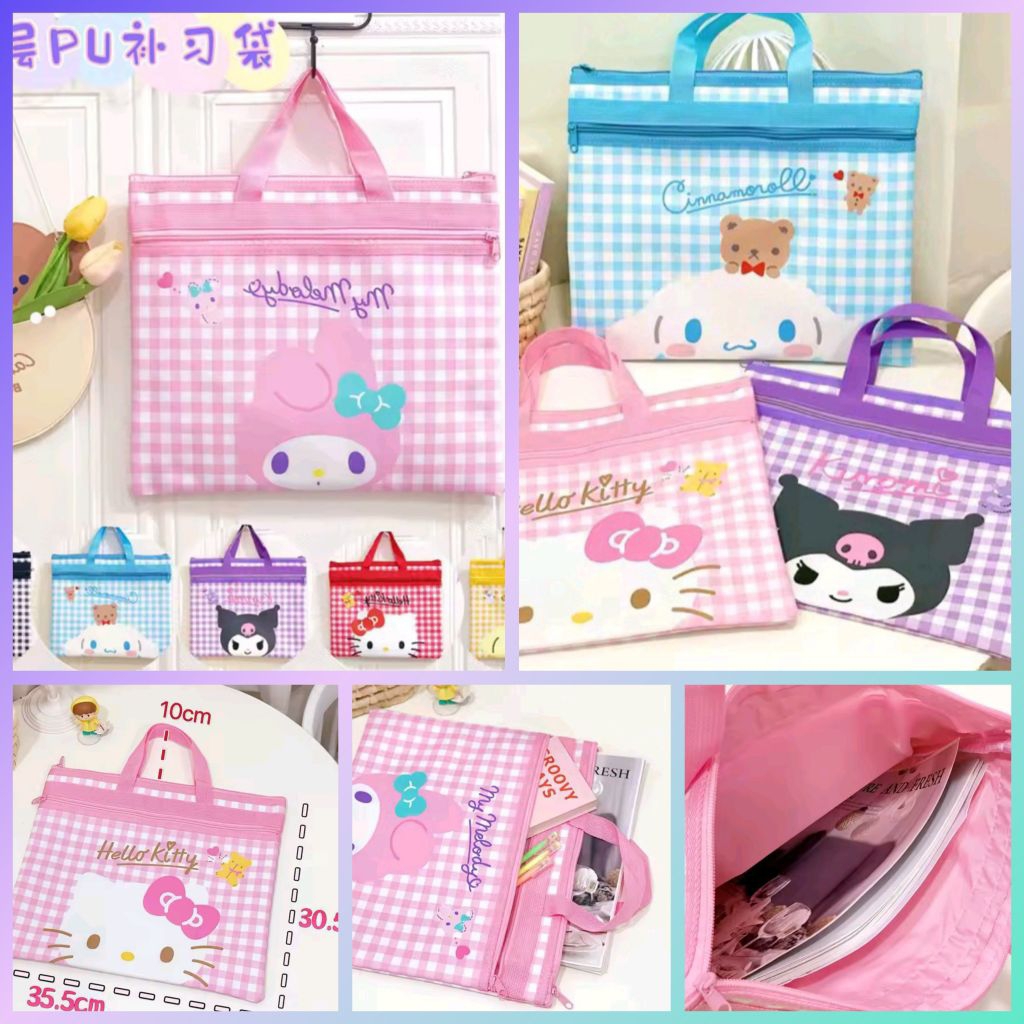 

Tas les / tas file 2 resleting hangyodon kuromi uk 35.5x30.5