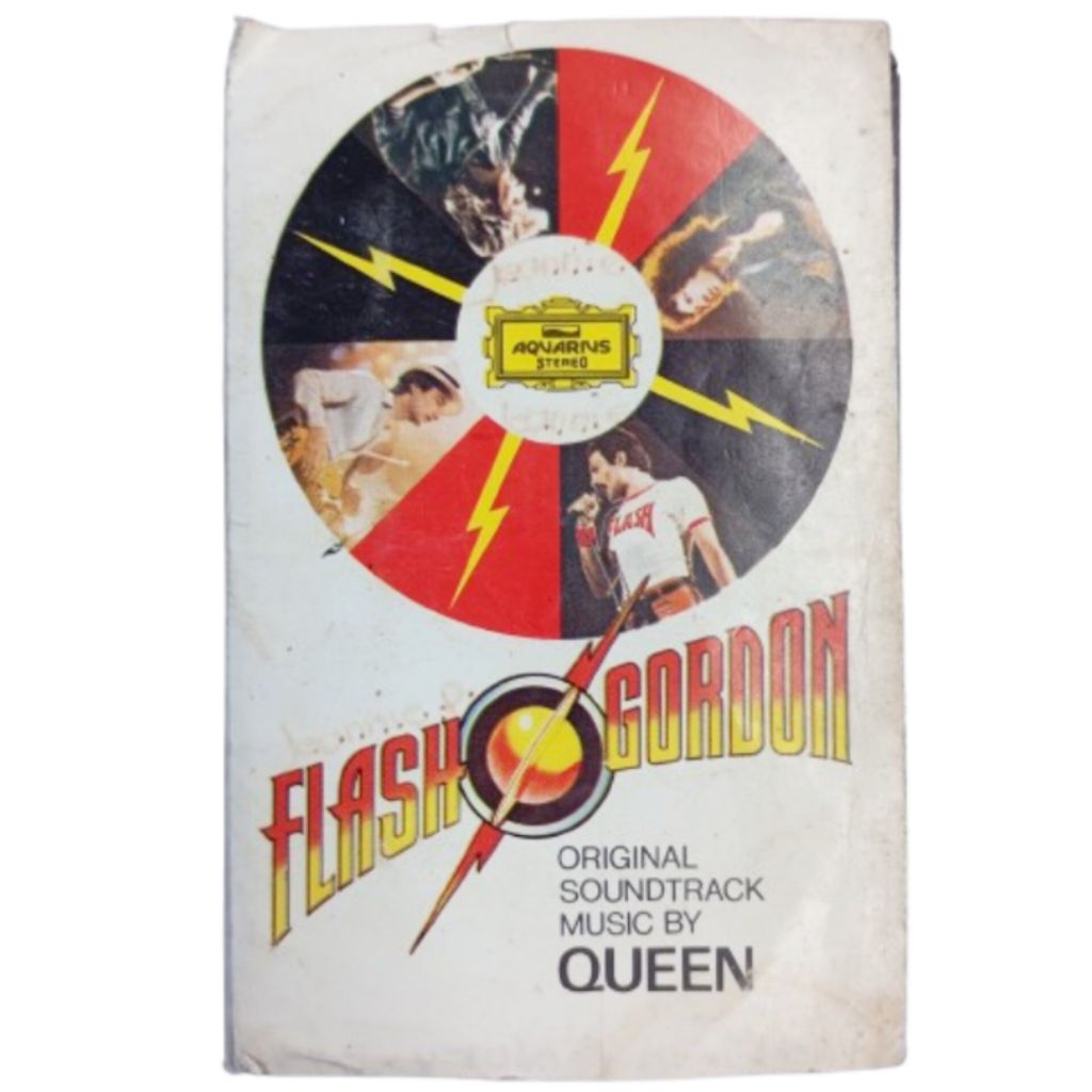 kaset pita - QUEEN - FLASH GORDON ost soundtrack