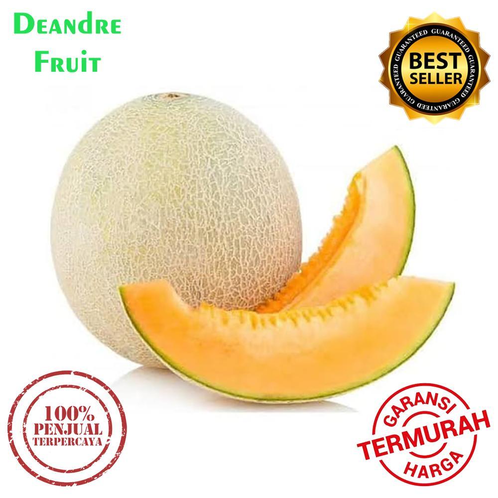 

GROSIR MURAH 1 buah Melon Orange Premium Melon Merah Rock Melon fr