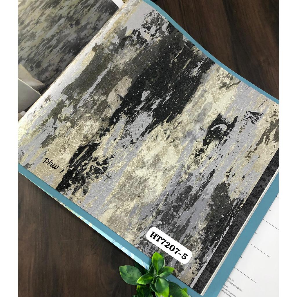 WALLPAPER DINDING MOTIF ABSTRAK MODERN TEKSTUR TEMBOK BETON KOMBINASI ABU HITAM PUTIH INFINITY