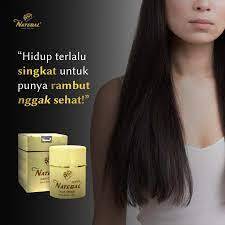 Natebal Hair Cream 100gr - Penghitam Rambut Uban Alami , Menyuburkan Rambut - Krim Rambut