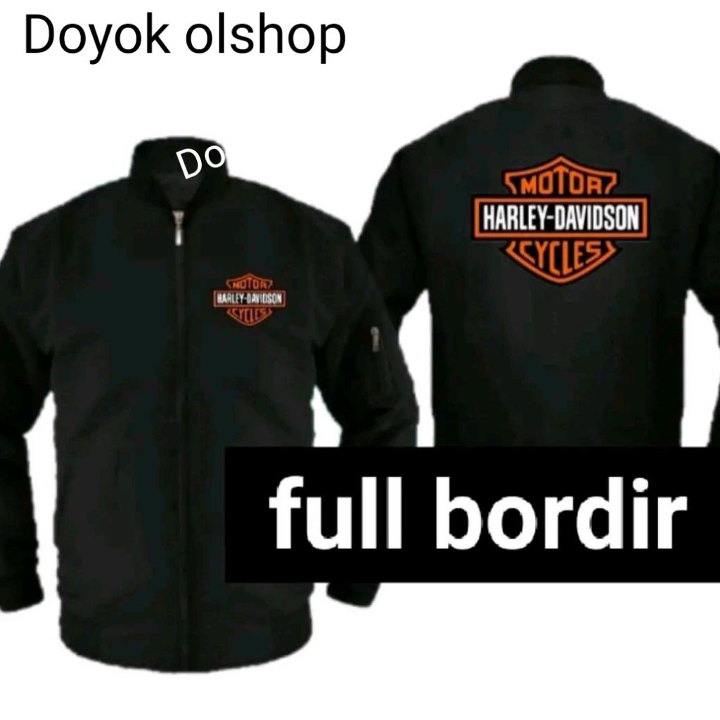 jaket Harley Davidson seragam Harley Davidson jaket bordir Harley Davidson pdh Harley Davidson jaket