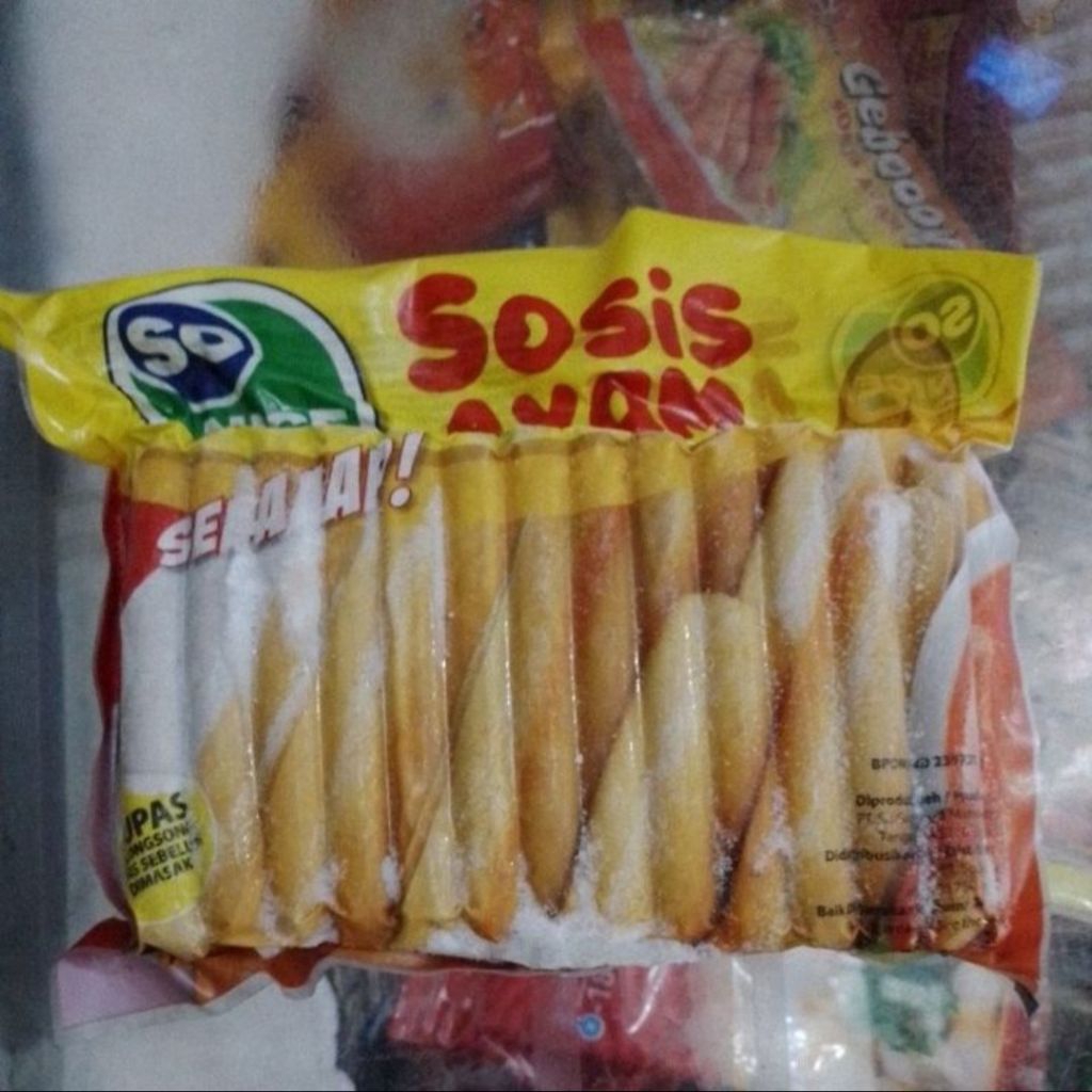

Sosis isi 3 | sosis ayam | sosis sapi | sosis mix kombinasi