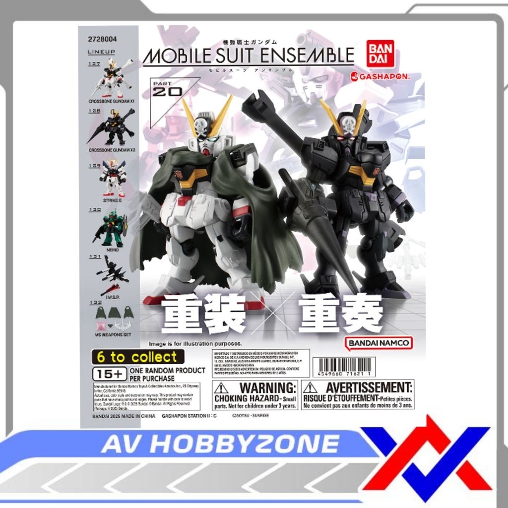 Gachapon Mobile Suit Ensemble 20 Gundam Bandai