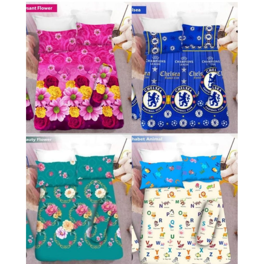 Sprei vito rosanna 160×200 queen size