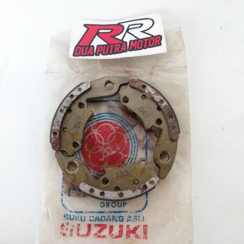 kampas kopling ganda original ori suzuki rc80 rc100 rc110 rc 100 110 bravo crystal cristal tornado s