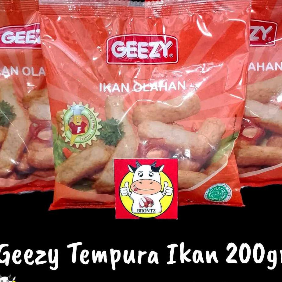 

GEEZY TEMPURA IKAN 200GR - FROZEN FOOD - BRONTZ JOGJA