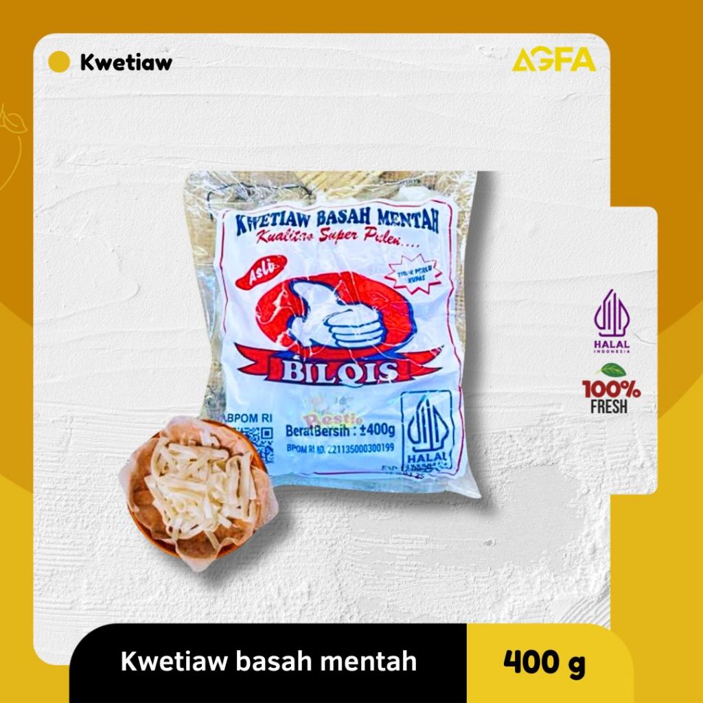 

Kwetiau 400gr
