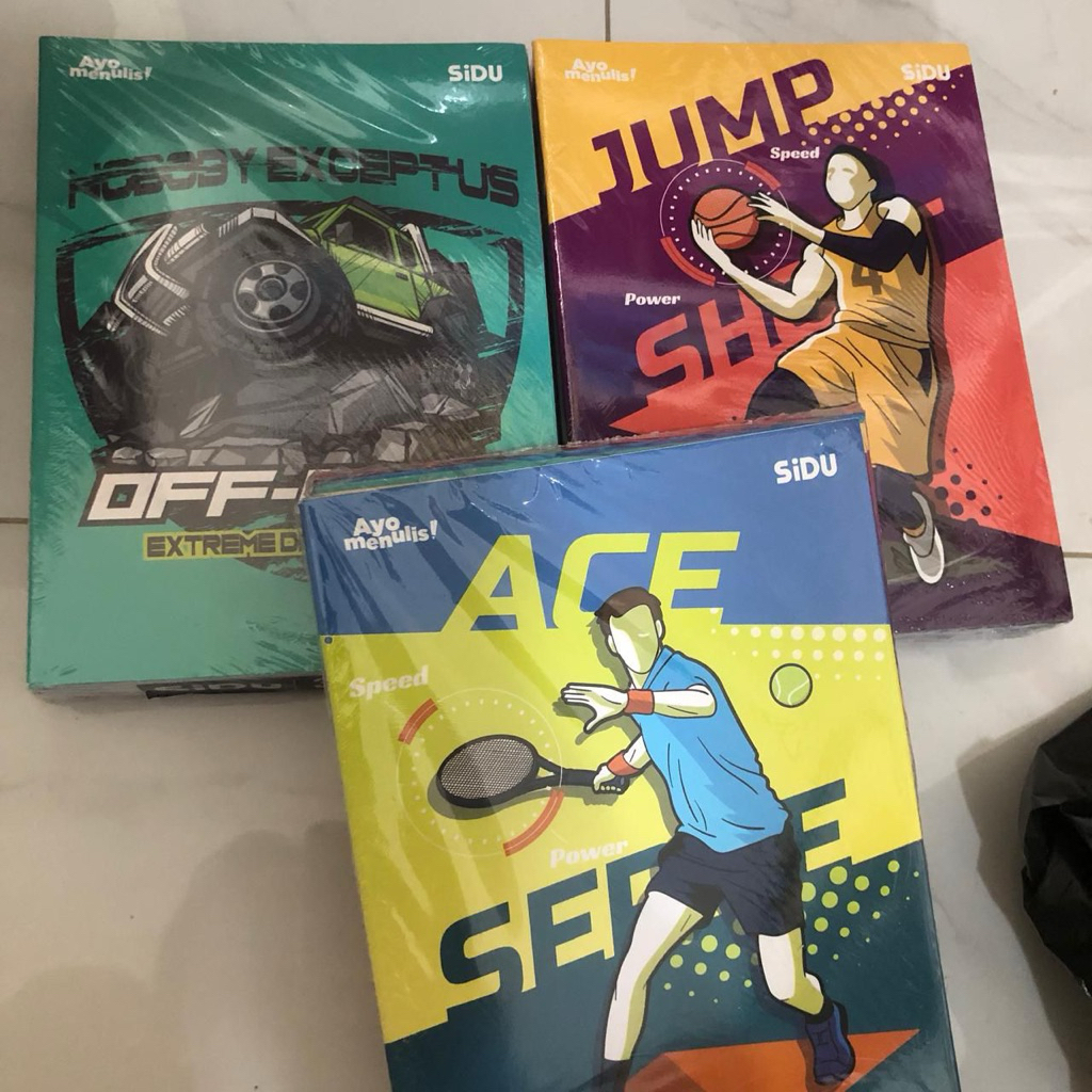 

SIDU Buku Tulis 38 Lembar – 10 Buku per Pack | Buku Tulis Anak Sekolah | Perlengkapan ATK Murah