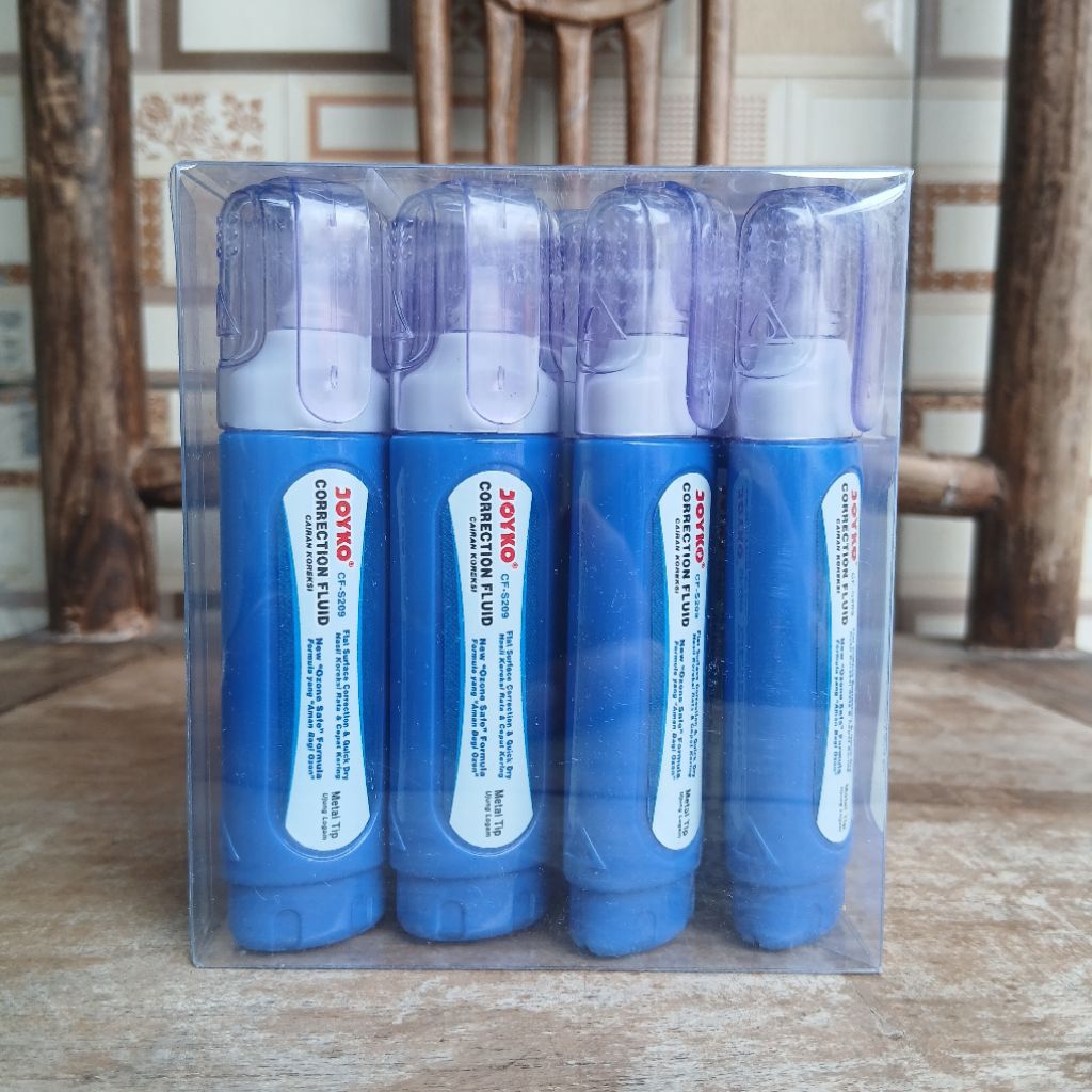 

CORRECTION FLUID JOYKO - TIPEX CAIR JOYKO CF-S209 - 1 Pak Isi 12 PCS