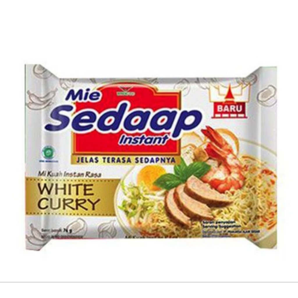 

Mie Sedap White Curry 81 gram
