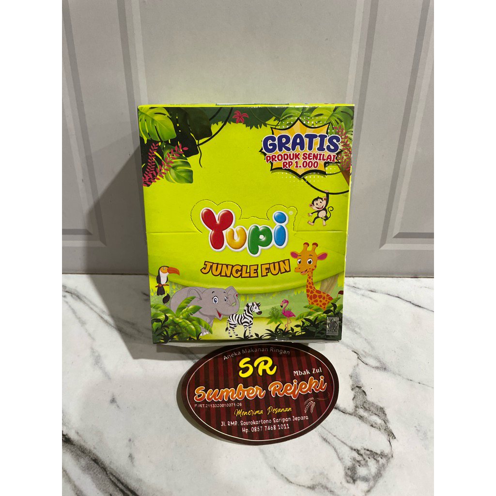 

YUPI JUNGLE FUN ISI 24pcs
