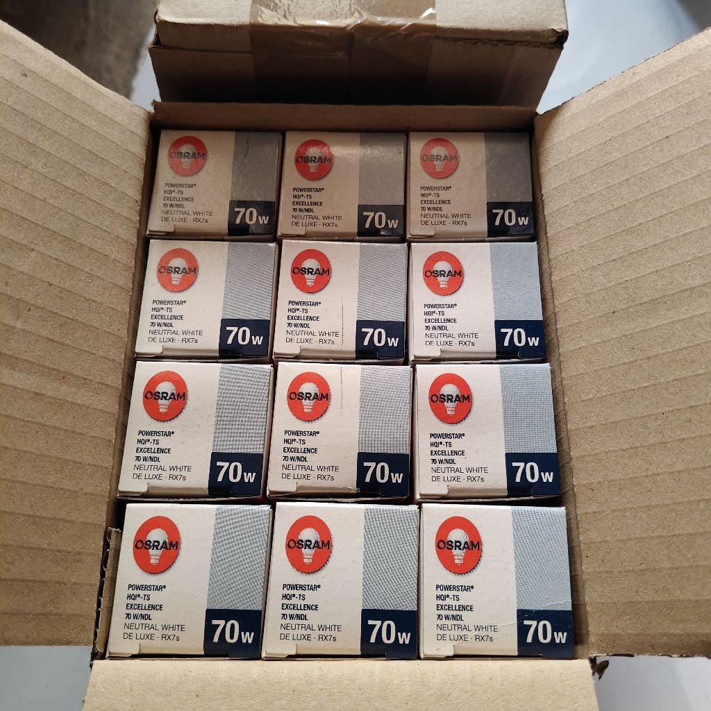 HQI TS 70W/NDL EXCELLENCE 70W NEUTRAL WHITE DE LUXE RX7S OSRAM MHN-TD 70W NDL OSRAM hqi ts osram 70w