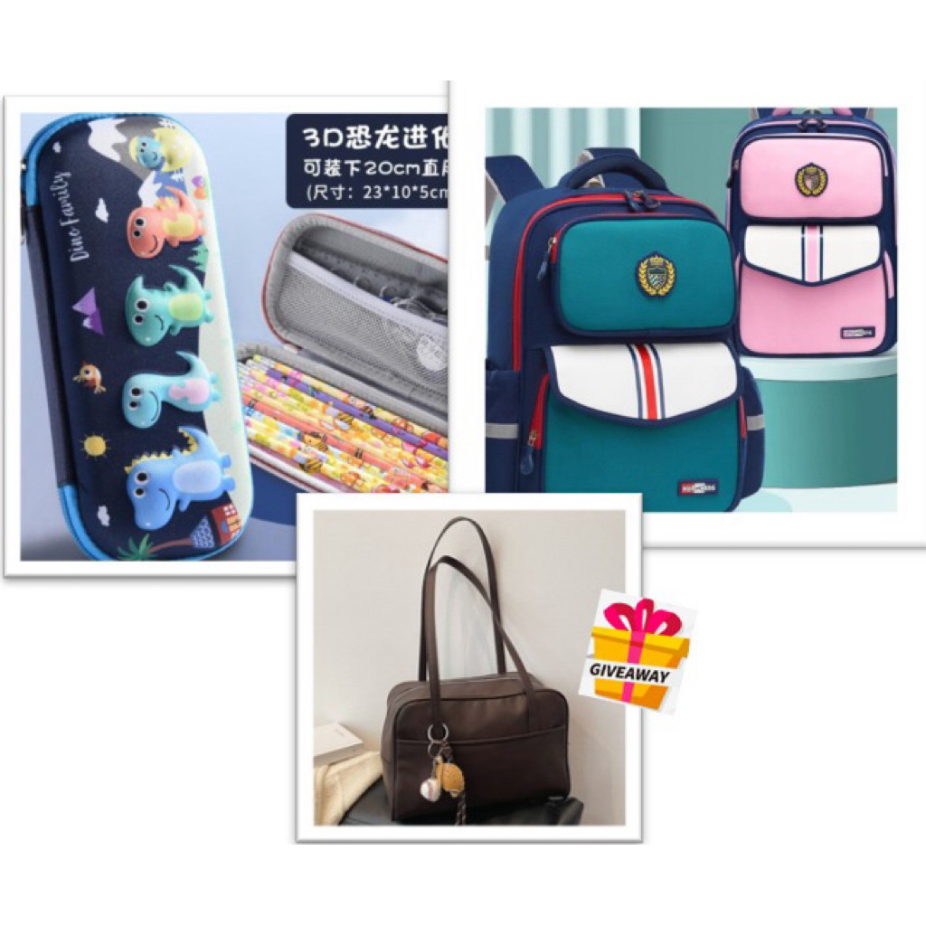 

Tas Sekolah Anak + Box Pensil ( free tas fashion )