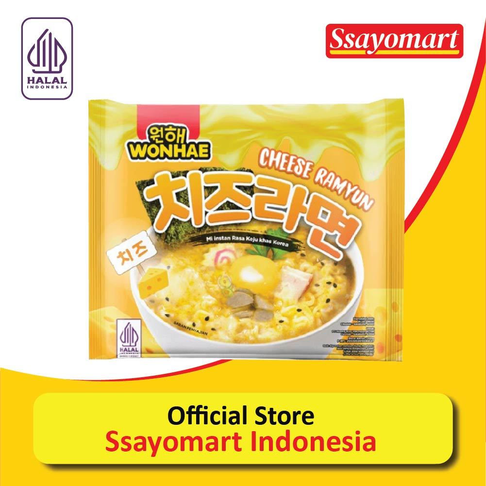 

Mujigae Wonhae Cheese Ramyun / Mi Instant Rasa Keju Halal 120gr