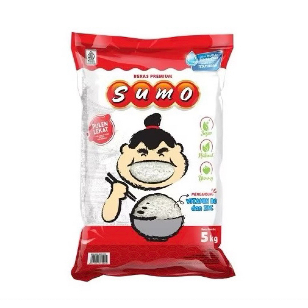 

Sumo Beras Premium Merah 5 Kg Pulen Best seller