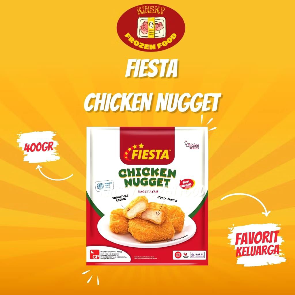 

FIESTA CHICKEN NUGGET 450GR