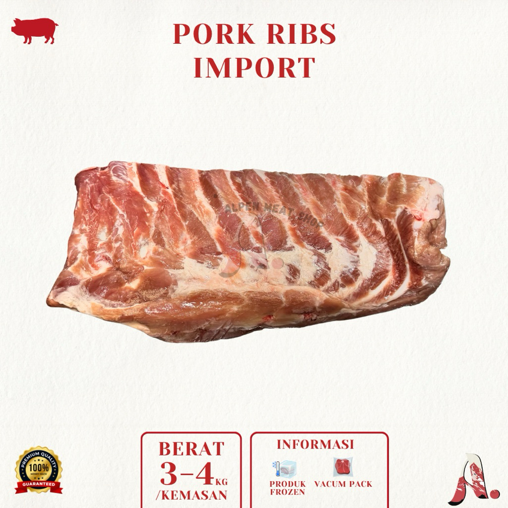 

Iga Babi | Pork Ribs | Daging Iga - Import