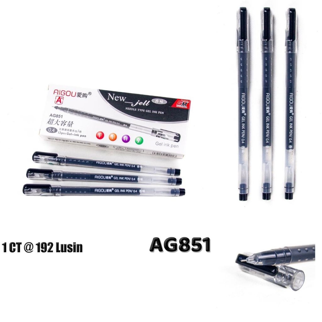 

PULPEN NEW GEL ZUIXUA 04mm logo apel/ merk orlee 1 pak (isi 12pcs)