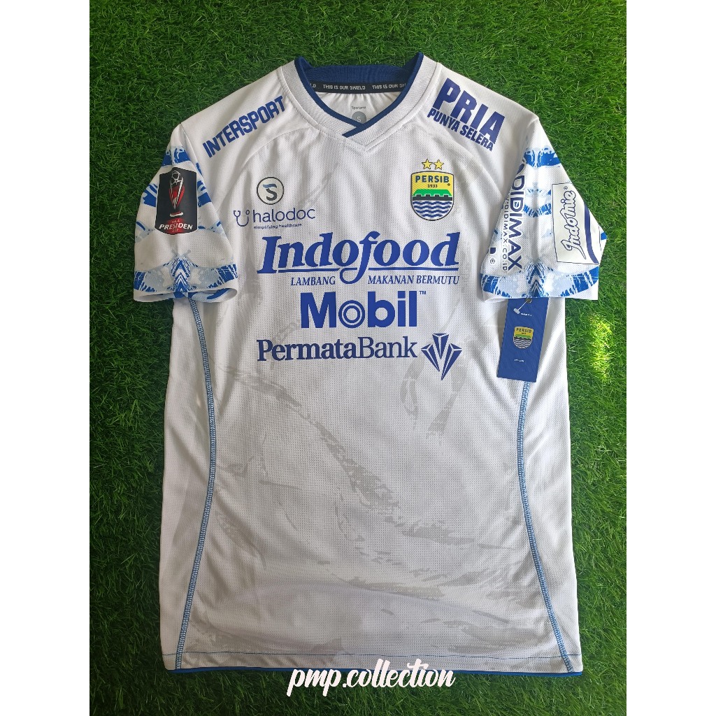 JERSEY PERSIB AWAY PIALA PRESIDEN 2022 ORIGINAL PLAYER ISSUE (CIRO 77)