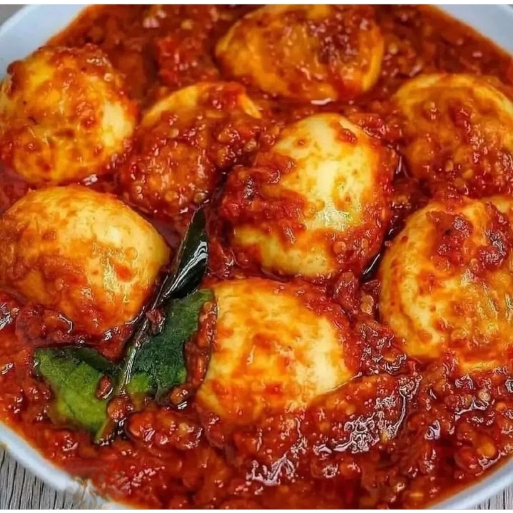 

[MAKANAN HALAL]|MOMMY FALISHA|TELUR SAMBAL MERAH|PENGIRIMAN INSTANT|