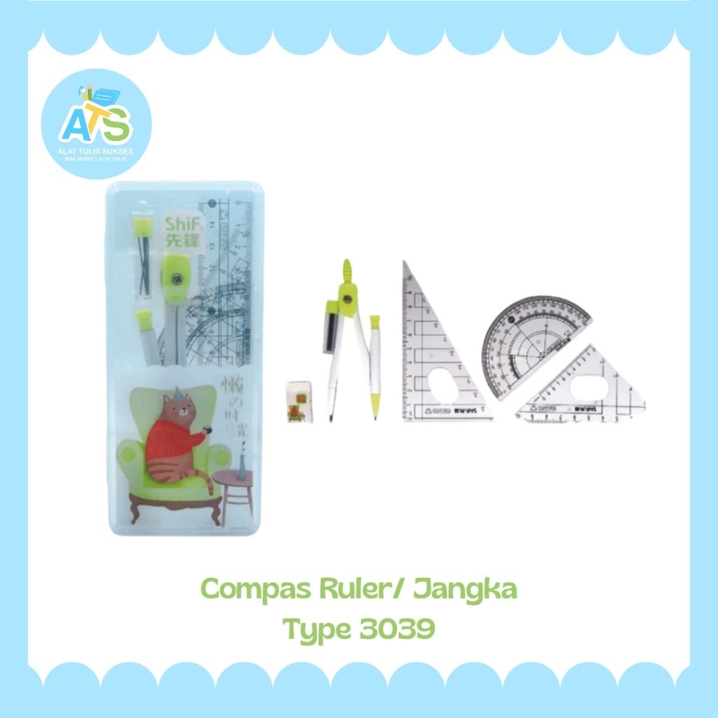 

compas ruler / jangka type 3039
