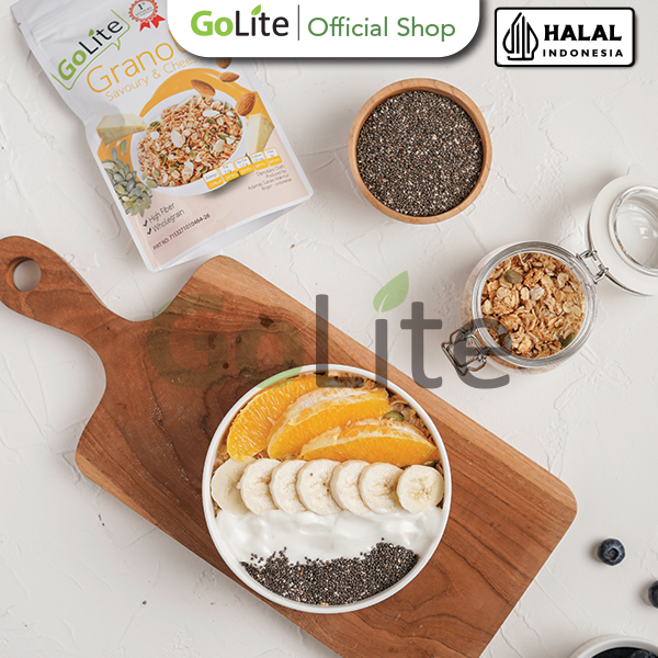 

Granola Premium Savoury & Cheesy Toasted Muesli 100g GoLite