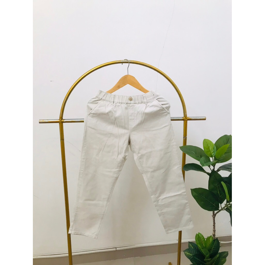 PL celana chino polham cream beigie