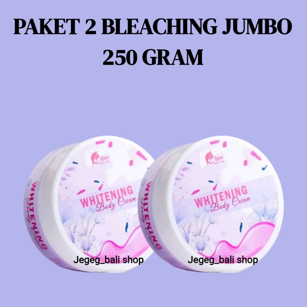 PAKET HEMAT 2 BLEACHING JUMBO YONISKINCARE
