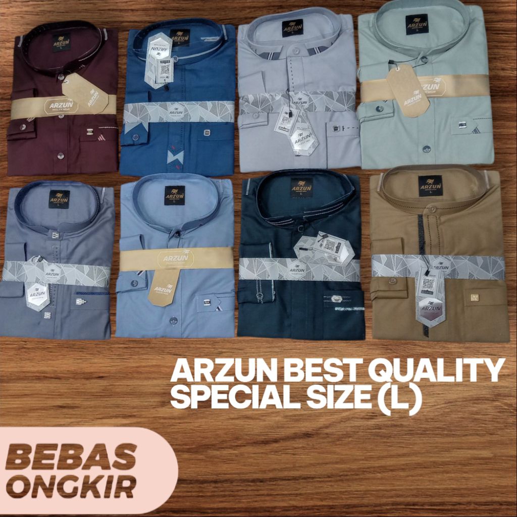 Koko Arzun lengan panjang ( manset) size L