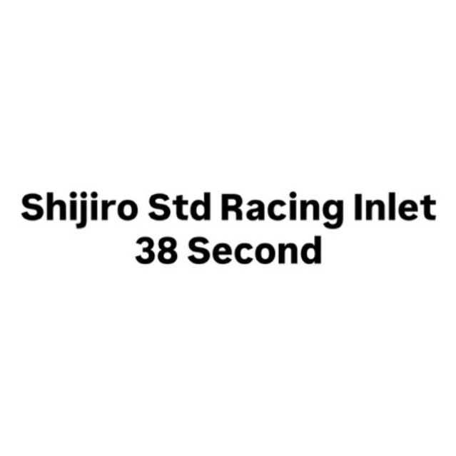 Kenalpot Shijiro Std Racing Inlet 38 Second