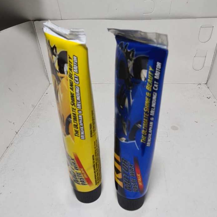 Paket KIT Paste Wax Original + Metalic Pengkilap Body Motor Mobil 60 gr / Kit Paste Wax